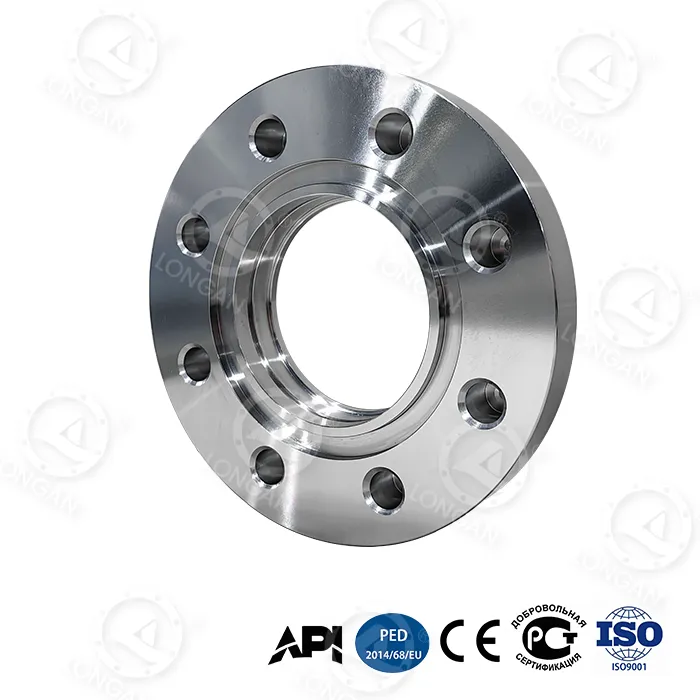 Flange ການເຊື່ອມໂລຫະເສັ້ນຜ່າສູນກາງຂະຫນາດໃຫຍ່ທີ່ບໍ່ແມ່ນມາດຕະຖານ
